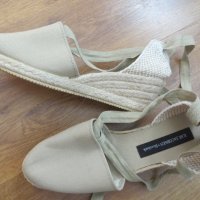 Дамски обувки от естествени материали, снимка 2 - Дамски елегантни обувки - 37791533