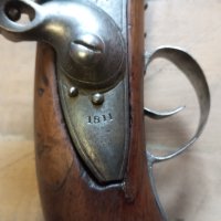 Стара кремъчна пушка , снимка 2 - Антикварни и старинни предмети - 43389849