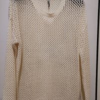 Дамски мрежест пуловер Pepe Jeans М, снимка 1 - Блузи с дълъг ръкав и пуловери - 38994812