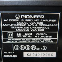 Pioneer VSA-530, снимка 9 - Ресийвъри, усилватели, смесителни пултове - 27540428