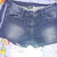 Юношески къси дънкови панталони, снимка 2 - Детски къси панталони - 33411012