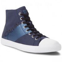 Мъжки обувки CALVIN KLEIN Metal Blue - ОРИГИНАЛ !!!, снимка 2 - Кецове - 26542420