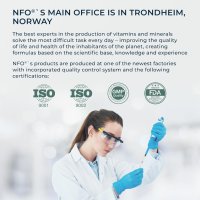 NFO калций-магнезий [90 таблетки], норвежки натурален комплекс, снимка 4 - Хранителни добавки - 43429275