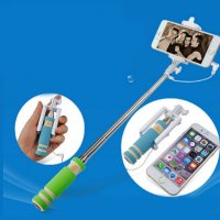 Монопод Mini Селфистик за Телефон за селфита Digital One SP00026 Зелен Monopod 48 см. стойка selfie , снимка 2 - Калъфи, кейсове - 13423381