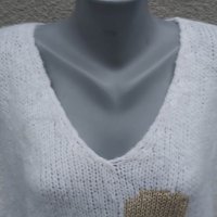 2XL-6XL Нова блуза Carla Giannini , снимка 2 - Блузи с дълъг ръкав и пуловери - 43330544