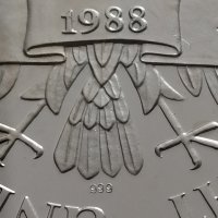Юбилейна сребърна монета , снимка 4 - Нумизматика и бонистика - 32863734