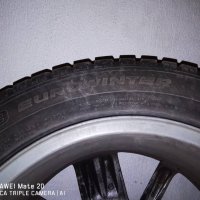 4 бр. алуминиеви джанти със зимни гуми, снимка 6 - Гуми и джанти - 43130340
