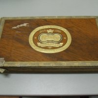 № 6752 стара дървена кутия   - размер 25 / 13 / 3,5 см , снимка 2 - Други ценни предмети - 39308214