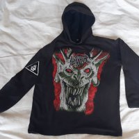 суичър с качулка (hoodie) групи Slayer, снимка 2 - Суичъри - 44006058