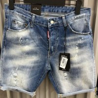 Мъжки къси дънки висок клас Dsquared , снимка 10 - Дънки - 37088915