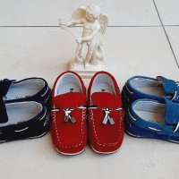 Бебешки Моксаини за момче от велур в 3 цвята №20-№25, снимка 6 - Бебешки обувки - 33523321