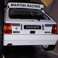 Lancia Delta HF Integrale EVO 1 MARTINI 6 .WRC  RALLY 1.18 SOLIDO .TOP  MODEL.! MARTINI RACING., снимка 2 - Колекции - 43183252