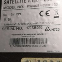 Лаптоп за части Toshiba Satellite a100-036, снимка 1 - Части за лаптопи - 43657949