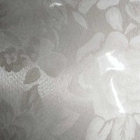 Бяла покривка за маса с орнаменти цветя 110×140см, снимка 2 - Други стоки за дома - 27876481
