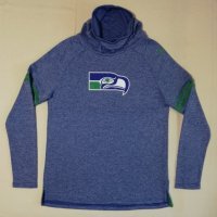 Nike NFL Seattle Seahawks оригинално горнище S Найк спортен суичър, снимка 1 - Спортни дрехи, екипи - 34713545