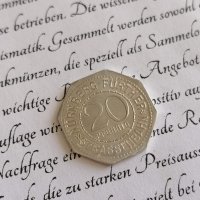 Райх монета - Германия - 20 пфенига | 1921г., снимка 2 - Нумизматика и бонистика - 39129659