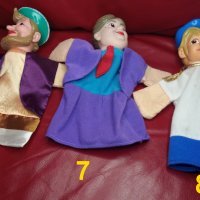Кукли за ръка за куклено представление - 8 бр различни, снимка 11 - Колекции - 43426276