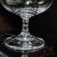 Bohemia Isabelle Cristal. Кристални чаши за коняк. Златни флорални мотиви.
, снимка 12 - Чаши - 44879184