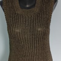 Памучен пуловер без ръкави "Street one"® / универсален размер, снимка 5 - Елеци - 26571799