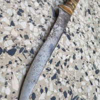Стар ловен нож , снимка 2 - Антикварни и старинни предмети - 37817376