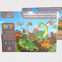 НОВО! Дигитална дървена кутия с магнити на динозаври, снимка 5 - Образователни игри - 38416991
