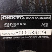 ONKYO SC-370 MK II, снимка 13 - Тонколони - 32941820