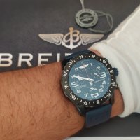 BREITLING ENDURANCE PRO 44мм кварцов с действащ хронограф клас 5А+, снимка 13 - Мъжки - 33307789