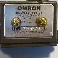 изключвател Omron ZE-Q22-G Enclosed Switch Roller Plunger 15A, снимка 4 - Резервни части за машини - 43861765