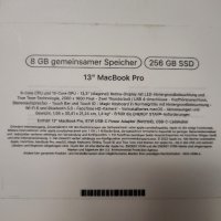 Apple MacBook Pro 13 M2 256GB 2022 MNEP3 Чисто нов., снимка 2 - Лаптопи за игри - 39059242