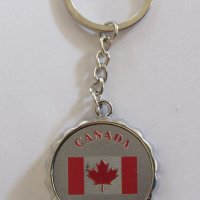  Метален ключодържател-отварачка от Канада-серия- 16, снимка 2 - Колекции - 26916397