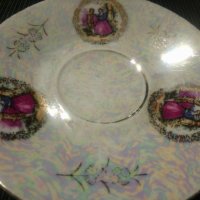 Красива ретро чинийка, снимка 2 - Антикварни и старинни предмети - 35428353