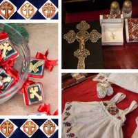 Подаръци за гостите на сватба/кръщене -Кръстче, снимка 1 - Други - 27938839