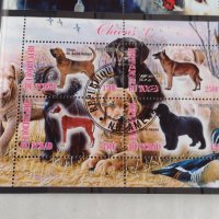 Пощенски марки  чиста комплектна серия КУЧЕТА поща Република Чад за колекция 29545, снимка 6 - Филателия - 37780410