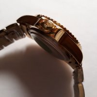Мъжки луксозен часовник Rolex Oyster  Perpetual Submariner  Gold and blue , снимка 10 - Мъжки - 32283556