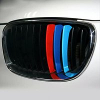 Високо качество гланциран стикер лепенка с трите цвята на БМВ М BMW M power , снимка 6 - Аксесоари и консумативи - 28840694