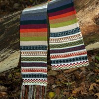  Перуанска шало-шапка с вълна на алпака различни цветове , снимка 6 - Шалове - 42968567