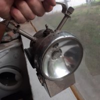 Стар немски акумолаторен фенер, снимка 7 - Антикварни и старинни предмети - 36633974