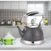 Висококачествен чайник с фина цедка, 1L, снимка 1 - Аксесоари за кухня - 44051201