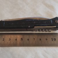 Многофункционален руски сгъваем джобен нож Ворсма Дубок  произведен 1980 г. в СССР , снимка 9 - Ножове - 43597710