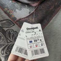 Desigual нова дамска блуза с шал-яка, снимка 5 - Блузи с дълъг ръкав и пуловери - 43792254