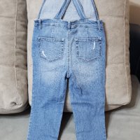 Дънкови гащеризони OshKosh B'gosh за момиченце на 7 и 8 год., снимка 11 - Детски панталони и дънки - 43257935