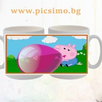 Детска керамична чаша с любим анимационен герой "Пепа Пиг", Пес Патрул, Пламъчко и Машините, Масленк, снимка 16 - Други - 28623719