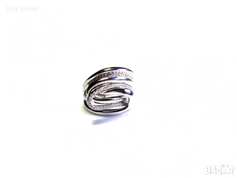 Сребърен пръстен Дария, снимка 1