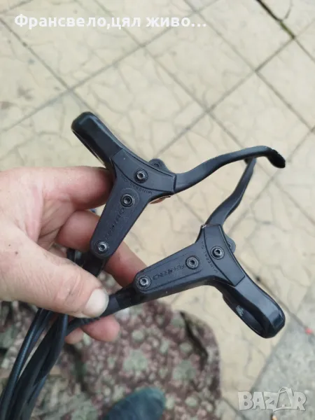 Хидравлични спирачки за велосипед колело tektro , дължина 90 на 156, снимка 1