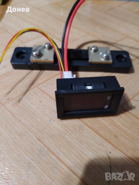 DC амперметър 100А и вотметър 100V, снимка 1