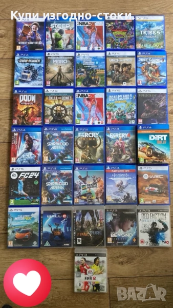 Много различни игри PS4 PS5, снимка 1