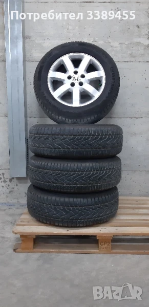 Алуминиеви джанти с гуми за Хонда CR-V III, снимка 1