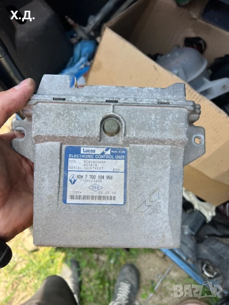Компютър мотор Рено Клио 1.9д 65коня 2000г, снимка 1