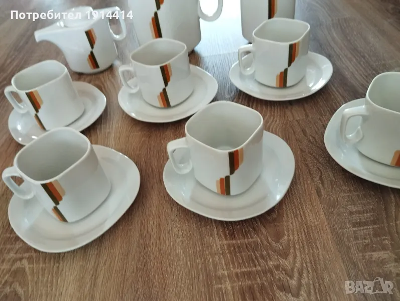 Порцеланов сервиз за чай 15 части, снимка 1