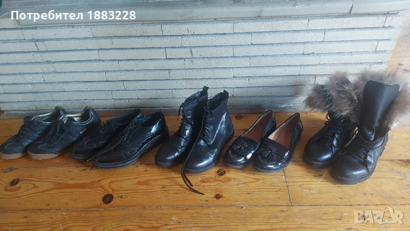 Дамски обувки 37 номер. 5 чифта за 80лв., снимка 1